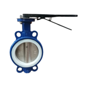 Butterfly Valve WCB Seat Teflon PTFE Lever
